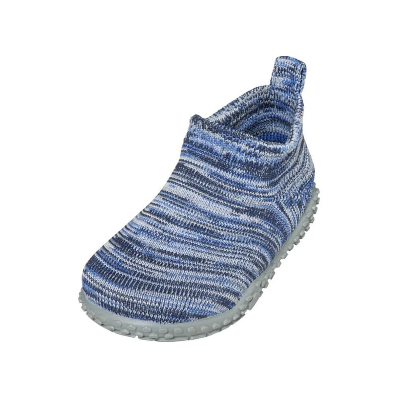 Playshoes pantoffels Knitted Marineblauw