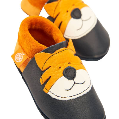 Orangenkinder babyslofjes Tiger Tom dark blue