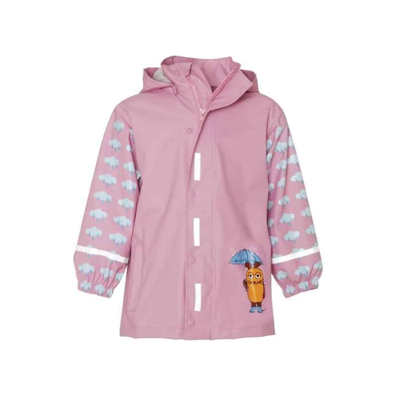 Playshoes regenjas Muis en Olifant Roze