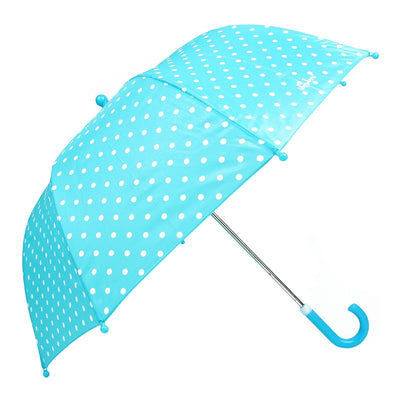 Playshoes paraplu Stippen Aquablauw