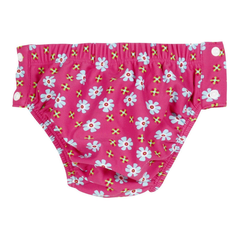 Playshoes zwemluier Bloemen Roze