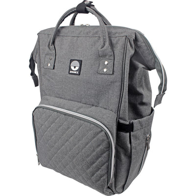 Dooky verzorgingstas backpack large grey melange