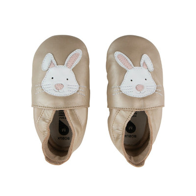 Bobux babyslofjes rabbit gold