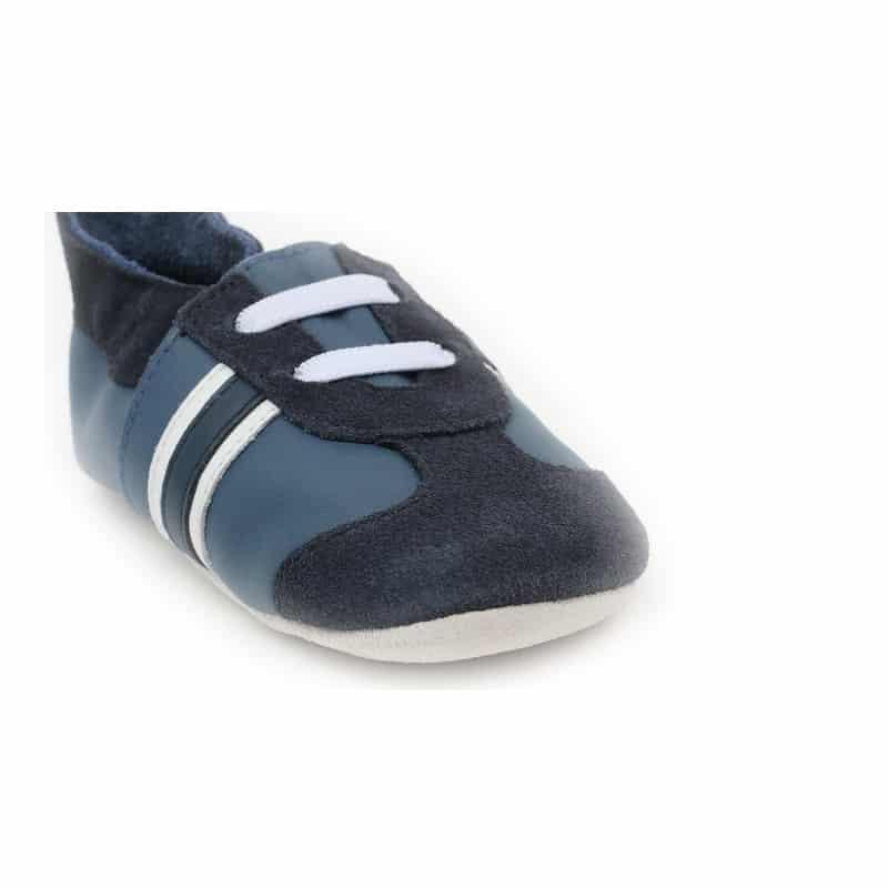 Bobux babyslofjes sport shoe blue