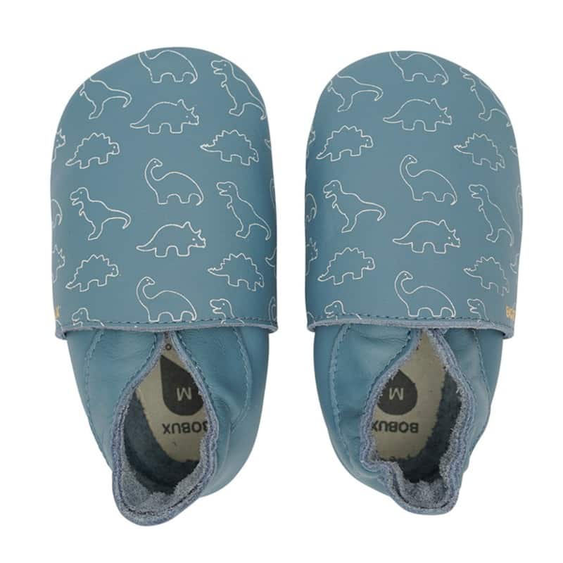 Bobux babyslofjes dino blue