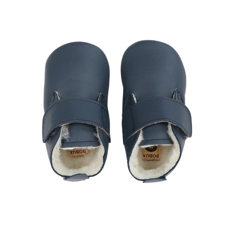 Bobux babyslofjes desert artic navy