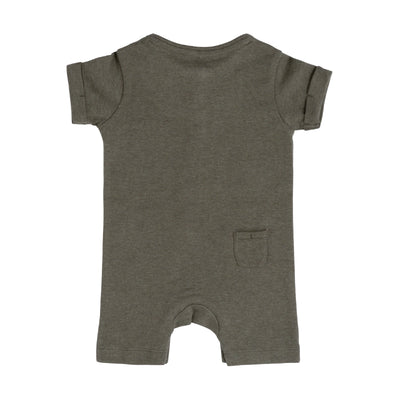 Baby's Only boxpakje korte mouw Melange Khaki