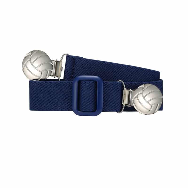 Playshoes riem elastisch met clip voetbal marine