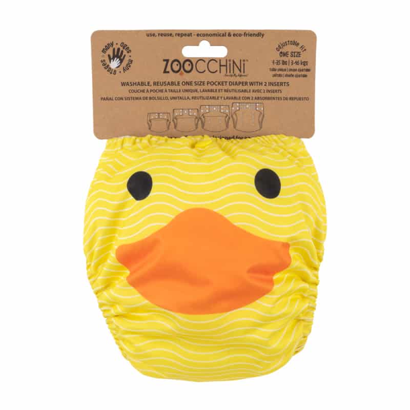 Zoocchini herbruikbare luier - Puddles the Duck