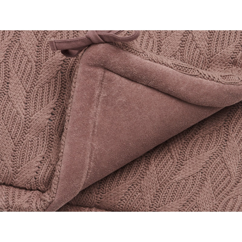 Jollein box-/bedbumper Spring knit chestnut
