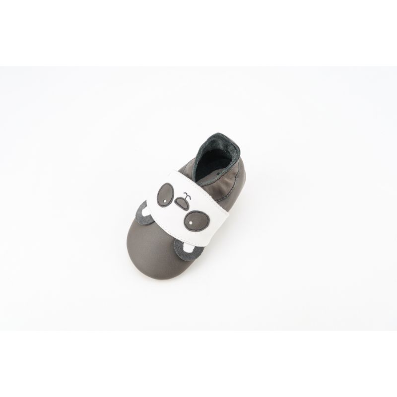 Bobux babyslofjes Bam-Boo Charcoal