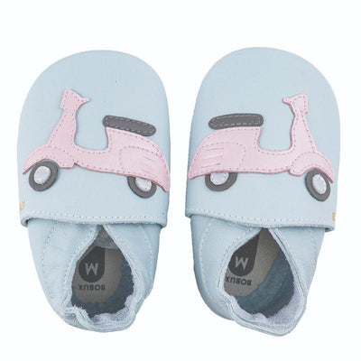 Bobux babyslofjes Scoot Sky Grey