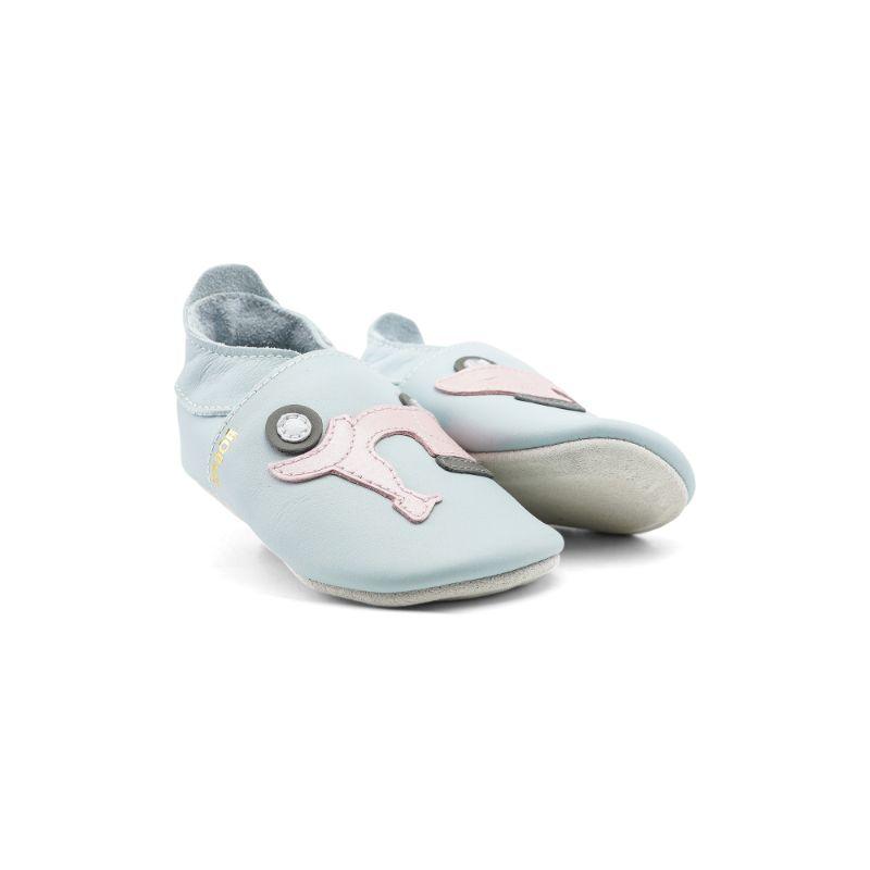 Bobux babyslofjes Scoot Sky Grey