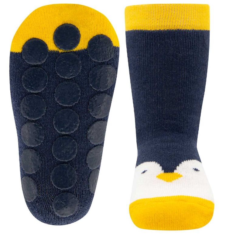 Ewers antislip sokken 2-pack Pinguin marine