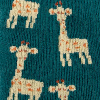 Ewers antislip sokken Stoppi softstep Giraffe Groen