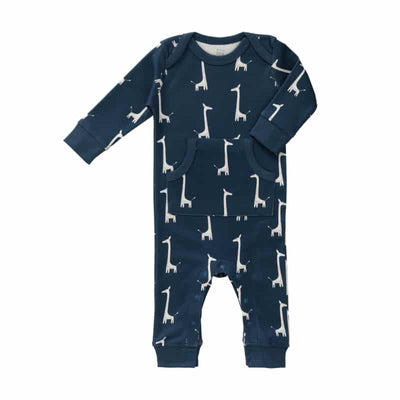 Fresk pyjama zonder voet Giraf Indigo Blue