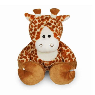 Funnies knuffel giraf bruin ecru 45 cm