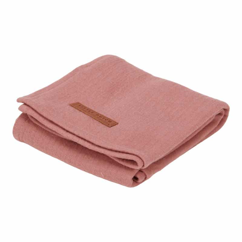 Little Dutch swaddle doek 120 cm Pure Pink Blush