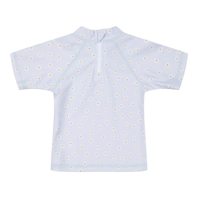 Little Dutch zwemshirt korte mouw Daisy Blue