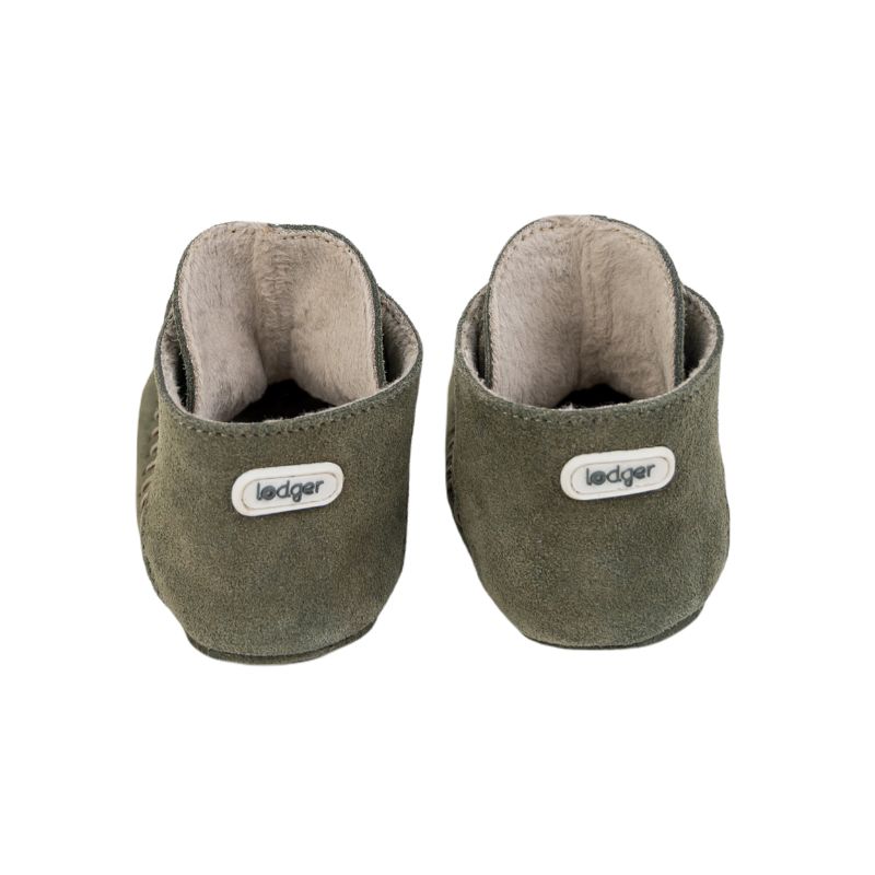 Lodger babyslofjes Walker Mocassin Olivine