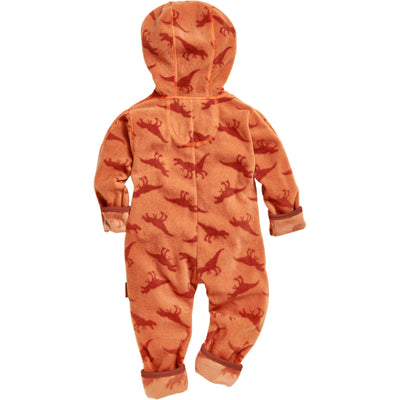 Playshoes fleece babypak Dinos Oranje