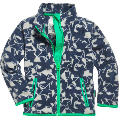 Playshoes fleece jasje Stars Camouflage