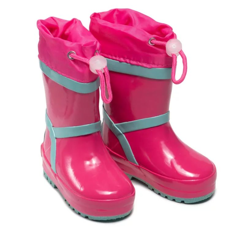 Playshoes regenlaarzen roze blauw