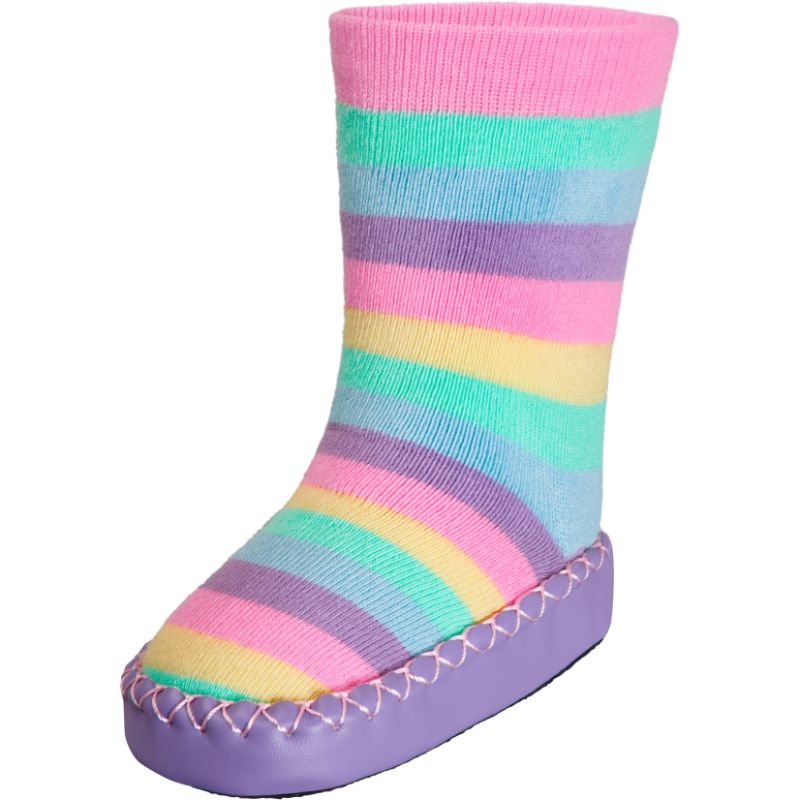 Playshoes soksloffen Eenhoorn Multicolor