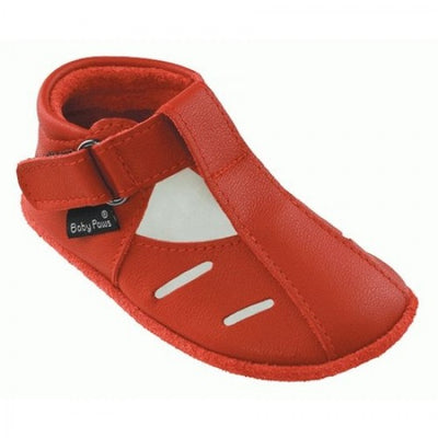 Baby Paws babyslofjes Sandal rood
