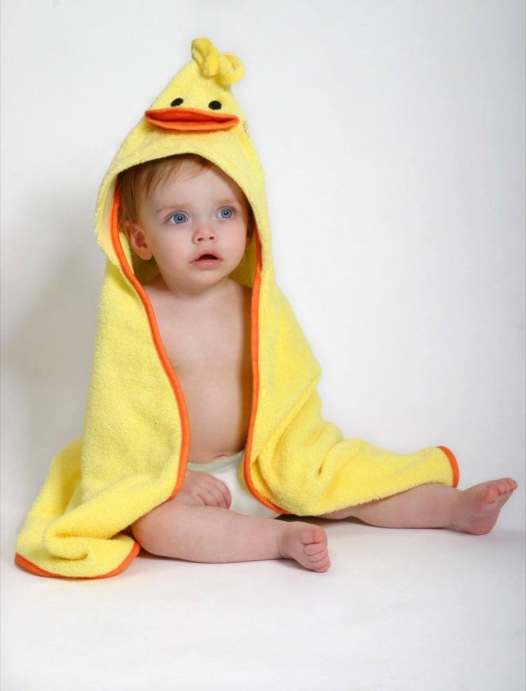 Zoocchini baby badcape Puddles the Duck