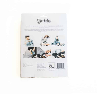 Cloby multifunctionele doek Sun Blanket UPF 50+ grijs